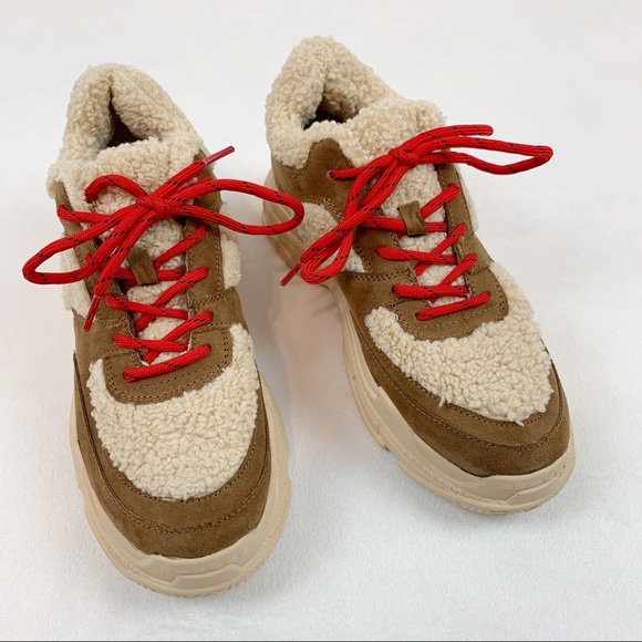 Jessica Simpson Sporta 2 Sherpa Suede Sneakers